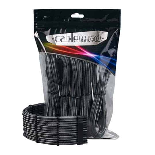 CableMod Pro ModMesh 12VHPWR StealthSense Cable Extension Kit (Carbon)